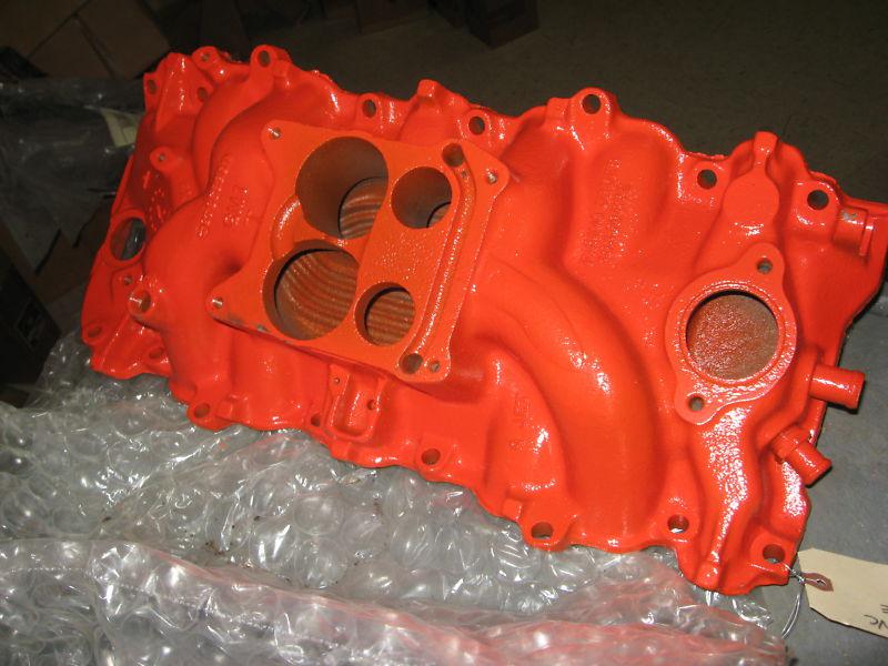 1968 reconditioned big block 396 427 chevy intake manifold,3883948,date e-18-8