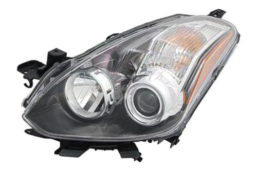 Replace ni2502191 - 10-11 nissan altima front lh headlight assembly halogen