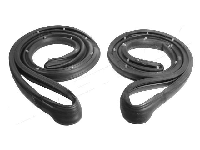 1985-1988 cadillac fleetwood, deville 4 dr with fwd rear door weatherstrip seals
