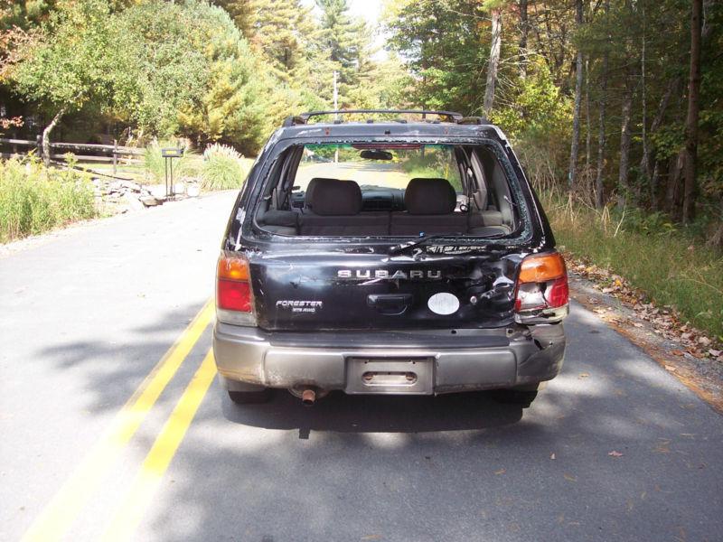 1999 SUBARU forester, 5 speed, 2.5 eng, damaged, clean papers. NO RESERVE!! NR, US $500.00, image 5