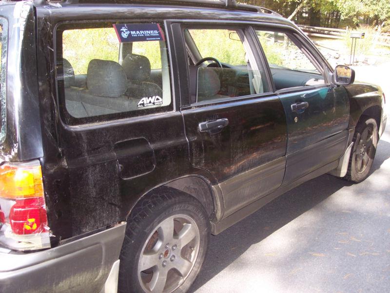 1999 SUBARU forester, 5 speed, 2.5 eng, damaged, clean papers. NO RESERVE!! NR, US $500.00, image 11