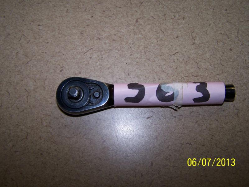 Cornwell.1/4"dr  ratch black used #563