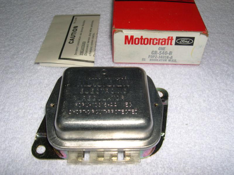 Nos 1980 81 82 83 84 85 86 87 88 89 90 ford lincoln mercury alternator regulator