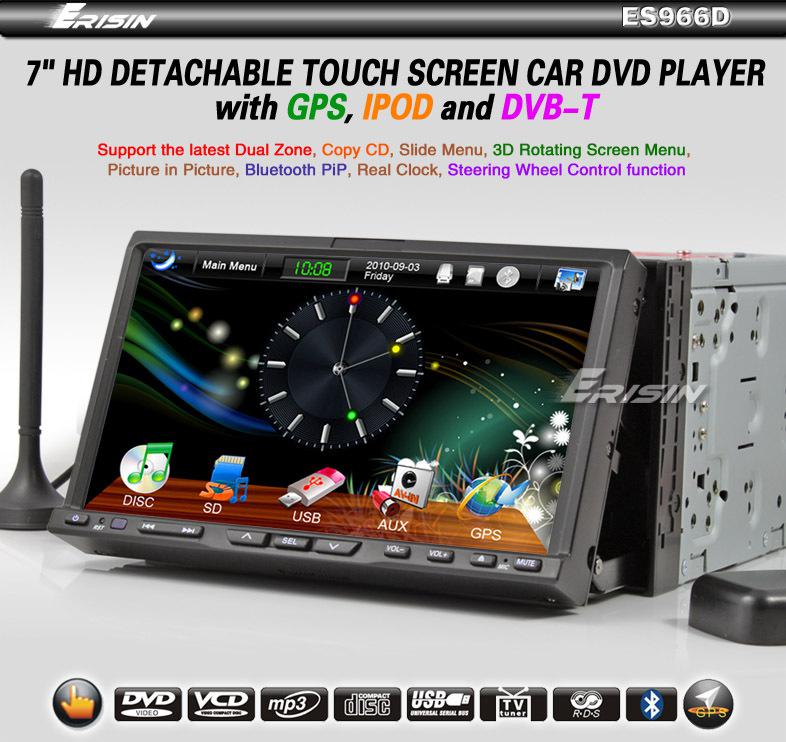 Purchase ♥ Erisin ES966D HD 3D Menu Car DVD Player GPS DVBT PiP ♥ in