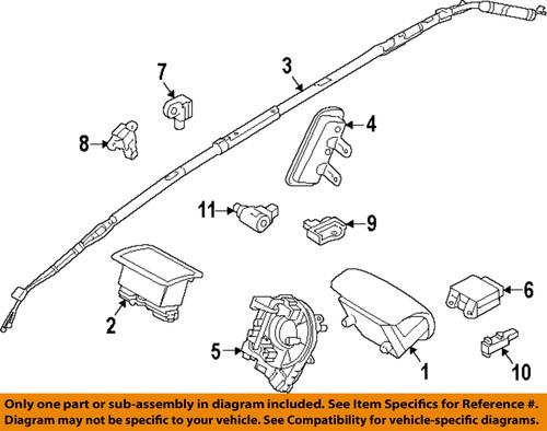 Ford oem ct4z14a664a air bag-clockspring