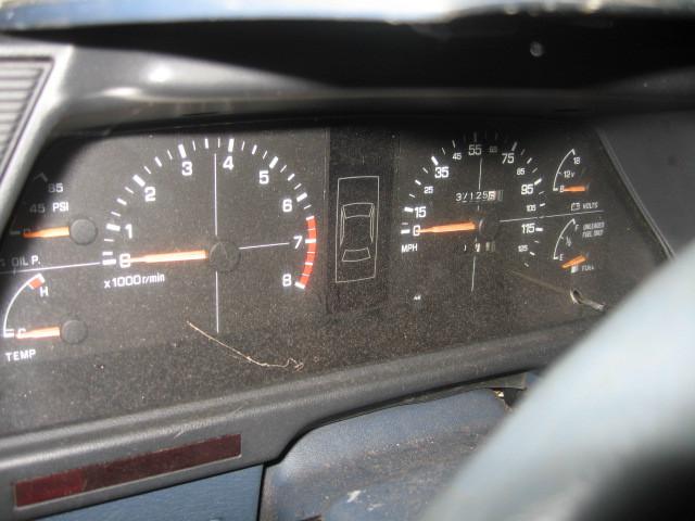 1992 subaru loyale dash cluster