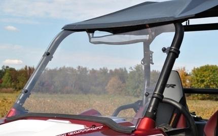 Rzr 800 s rzr4 polaris full windshield with hardware non folding new #fws-rzr