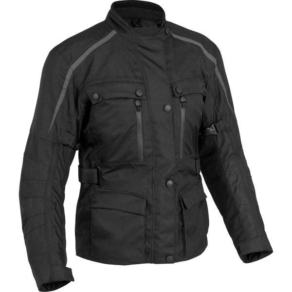 Black xxl river road taos waterproof women's textile jacket