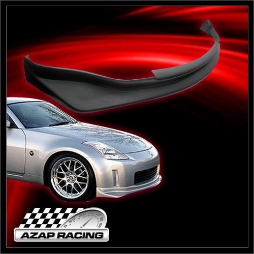 2003 04 05 jdm n-style poly-urethane front bumper lip spoiler for nissan 350z