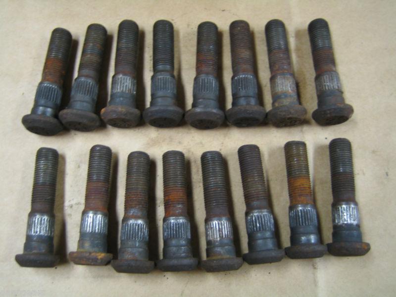 Purchase DANA 60 FRONT AXLE WHEEL STUDS SRW CHEVY GMC K30 K3500 CUCV