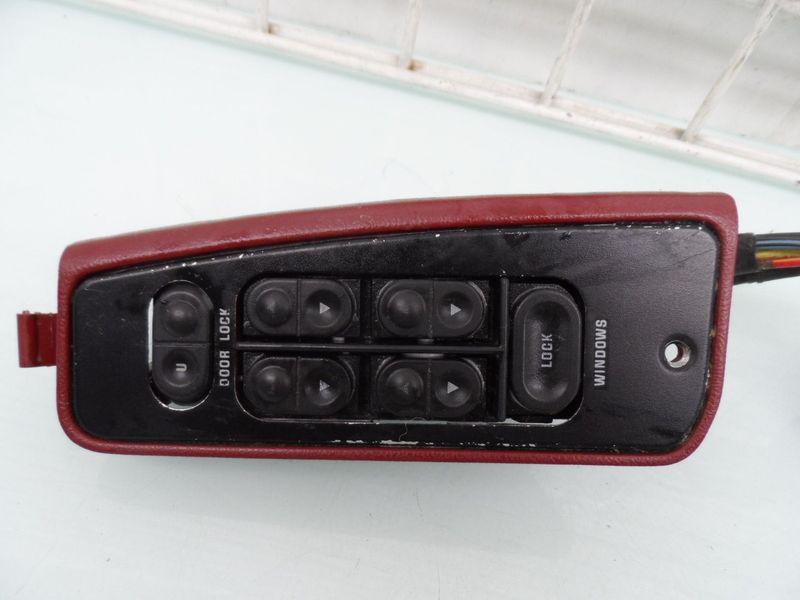 MASTER WINDOW SWITCH PANEL WITH BEZEL OEM FORD TAURUS (SEDAN) 1990, US $22.50, image 2