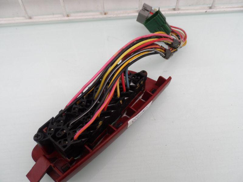 MASTER WINDOW SWITCH PANEL WITH BEZEL OEM FORD TAURUS (SEDAN) 1990, US $22.50, image 5
