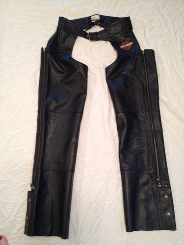 Harley davidson leather chaps