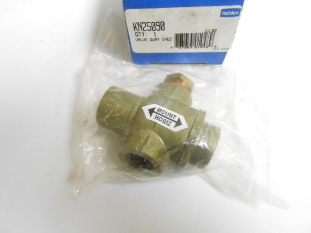 Kn25090 haldex two way air system check valve 3/8 