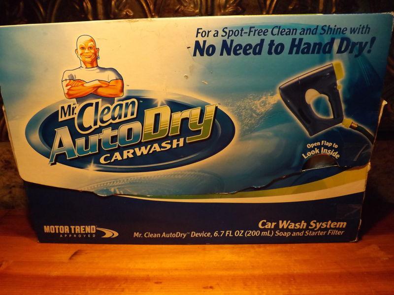 Mr. clean autodry complete car wash system~new in box