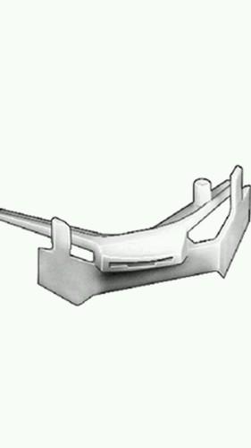 5 acura integra windshield corner moulding clips white