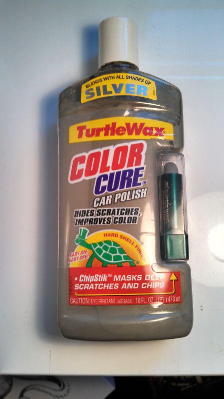 Original turtle wax color cure car polish silver new and sealed