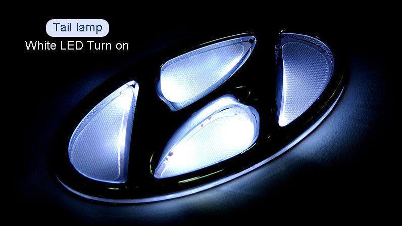 [kspeed]2way special led logo emblem (trunk)  (fits: hyundai 2013 maxcruz)