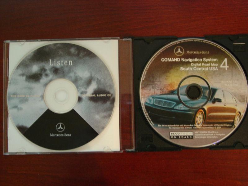  mercedes benz  comand navigation system cd and tutorial audio cd