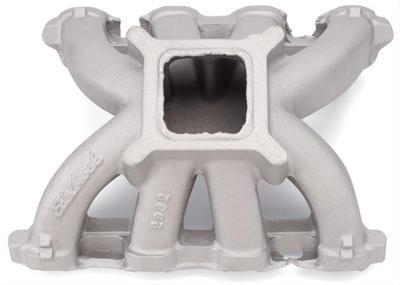 Edelbrock victor intake manifold 29629 chevy sbc 283 327 350 fits sb2 heads