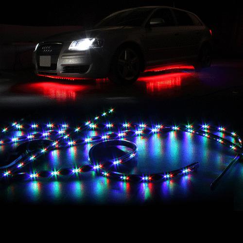 Purchase UNDER CAR GLOW UNDERBODY 7 COLOR RGB 48" x 2 & 36" x 2 NEON