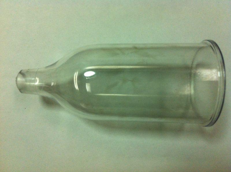 Plastic injector glass test bench