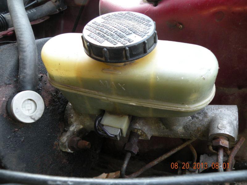 Purchase 94 FORD MUSTANG BRAKE MASTER CYLINDER ONLY POWER BRAKE BOOSTER