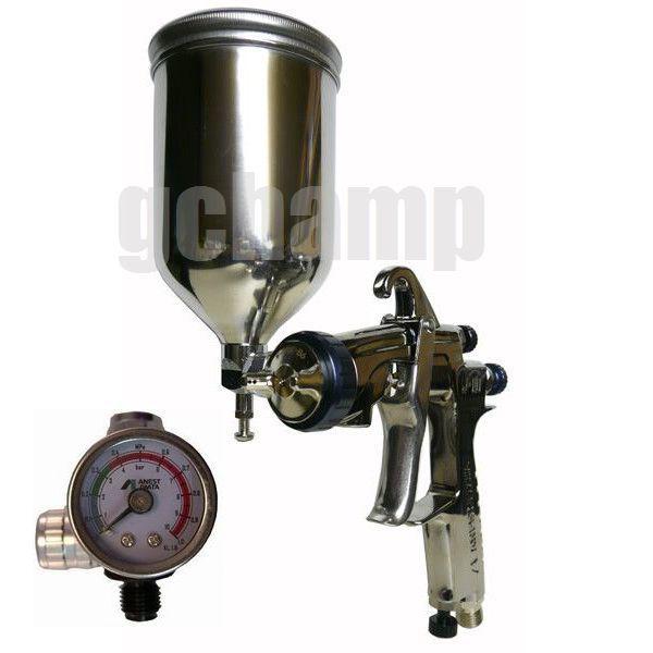Iwata japan: air regulator + spray gun kiwami series [w-101-136bg]  w/o cup