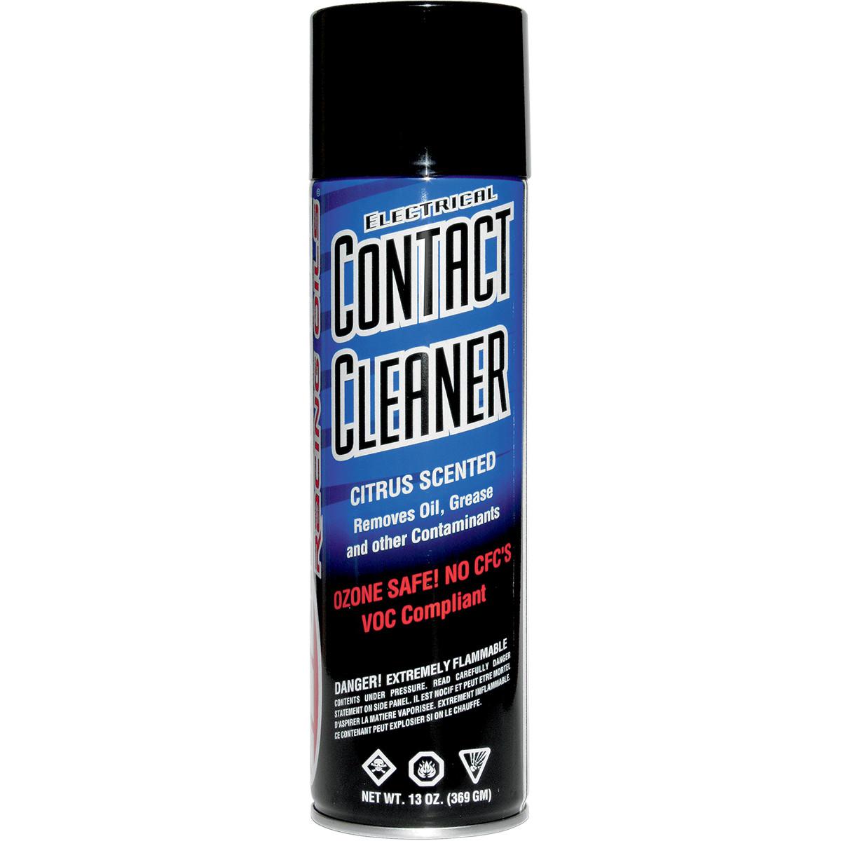 Maxima contact cleaner motorcycle oils/chemicals
