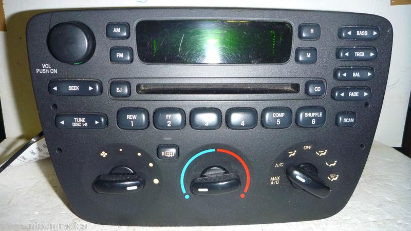 01-03 ford taurus mercury sable radio cd 1f1f-18c858-dd *