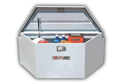 422000 delta pro 33-inch tongue box - white steel (32.875l1 x 20l2 x 21h x 16bw)