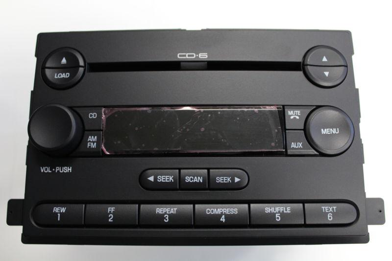 2e reman 2005 2006 2007 f250 f350 focus am/fm 6cd radio 6f2t-18c815-fa