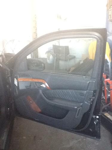 00-06 mercedes s430 s500 s600 w220 door panel trim right front oem