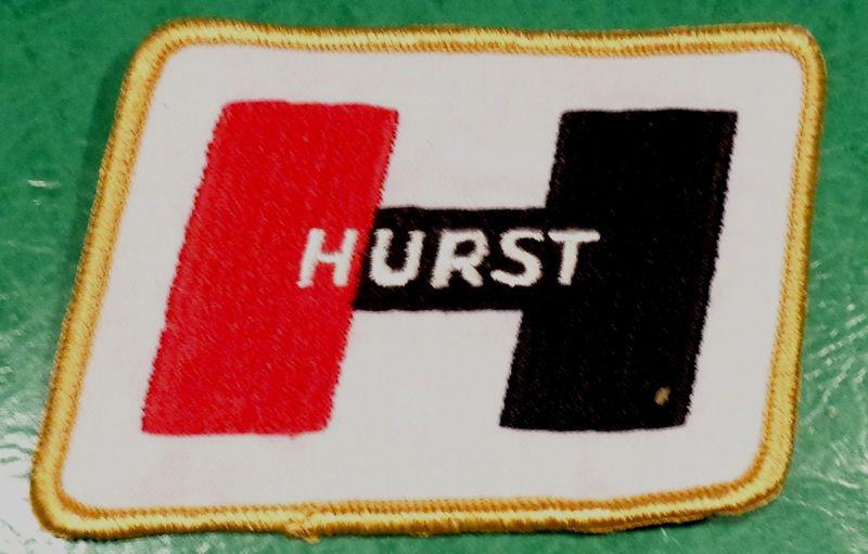Hurst shifters  embroidered patch   new    oversized