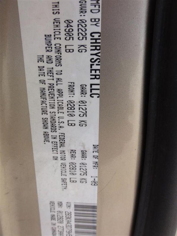 05 06 07 08 09 10 chrysler 300 starter motor 3.5l