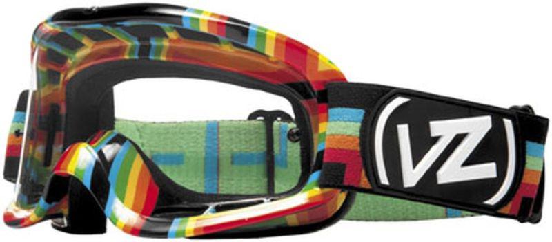 Vonzipper sizzle mx/offroad/motocross adult goggles,double rainbow/multi