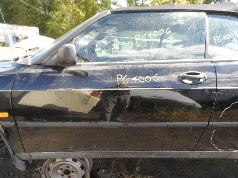 Lh driver left black conv oem front door saab 9-3 2000