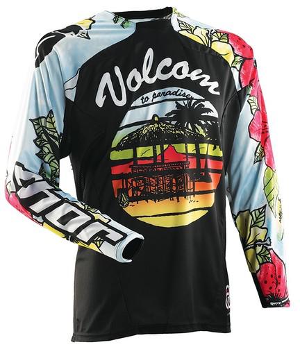 Thor 2014 volcom aloha core jersey small new