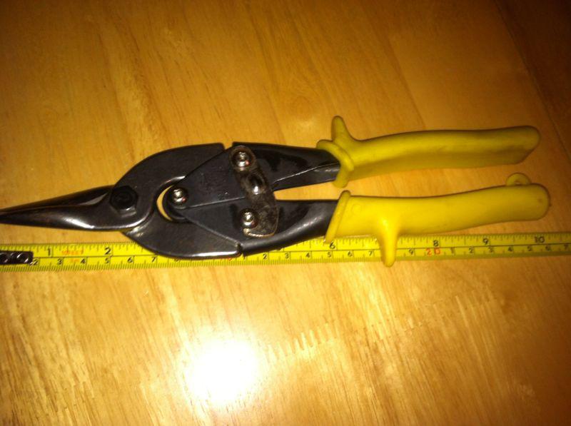 New  blue point   das10b straight cutting metal shear 