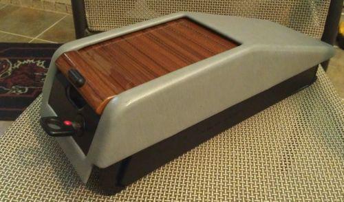 Mercedes W124 Grey Gray Zebrano Wood Center Storage Box w/KEY 300E 400E E320 , US $59.99, image 2