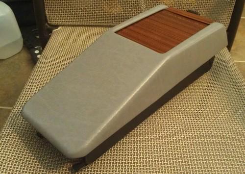 Mercedes W124 Grey Gray Zebrano Wood Center Storage Box w/KEY 300E 400E E320 , US $59.99, image 5