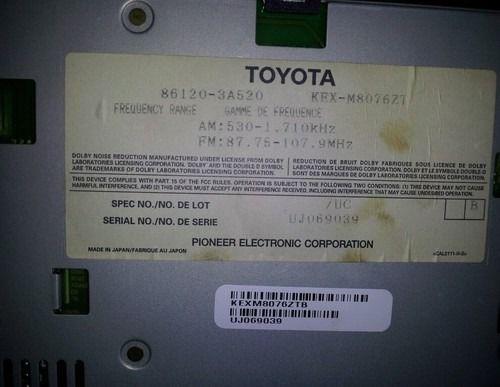 2000 Lexus Gs400 Stereo/radio, US $19.99, image 4