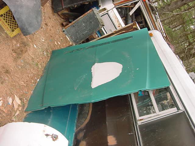 Vintage 1968 chevy impala hood