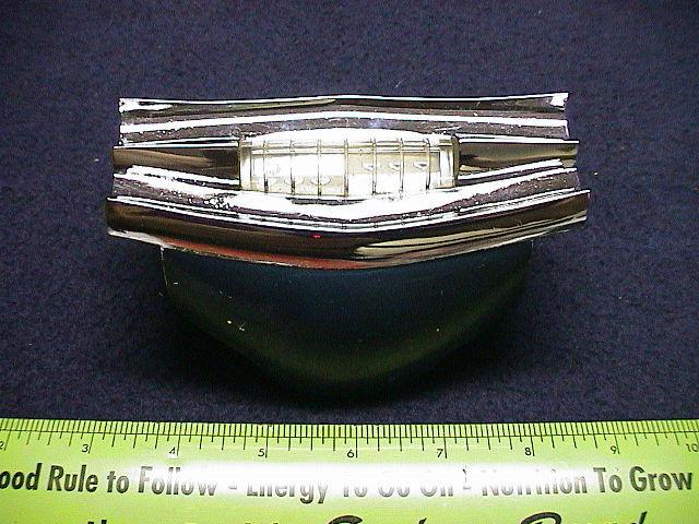 1959 1960 IMPALA BEL AIR STEERING WHEEL CENTER COVER HORN BUTTON BLUE PAINT, US $20.00, image 2