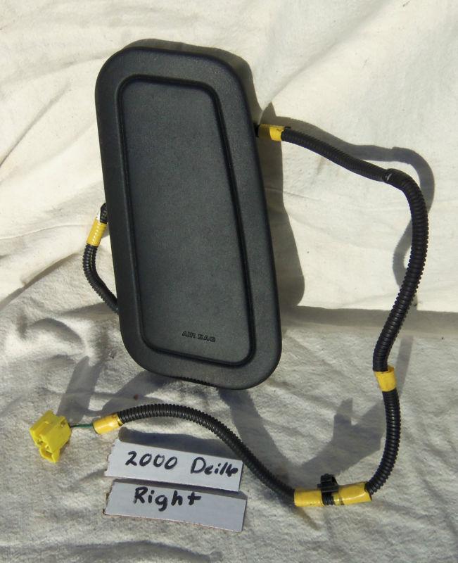 2000-2003 oem cadillac deville right side front seat air bag black