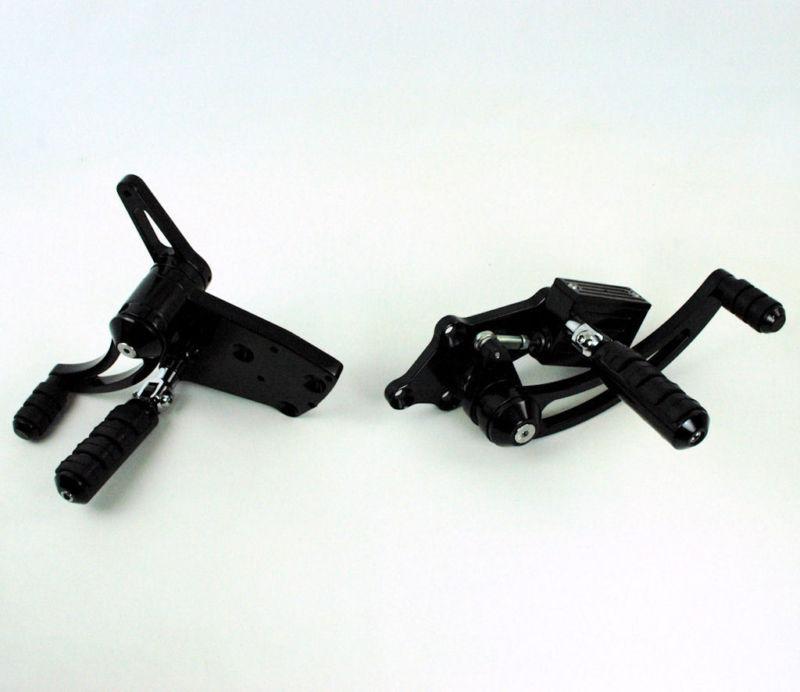 Buy EXTENDED BLACK FORWARD CONTROLS RUBBER PEGS HARLEY SOFTAIL 00UP