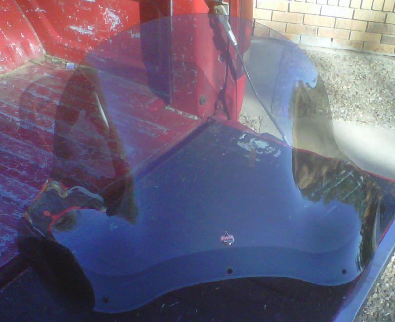 Klock werks flare windshield for 2011 road glide