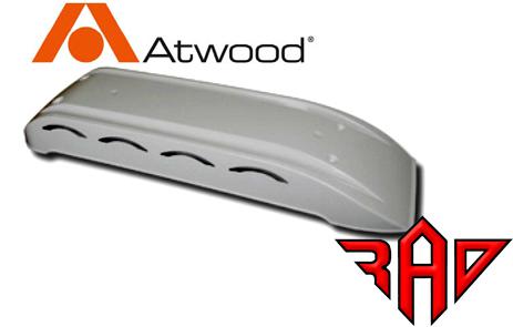 Atwood refrigerator roof vent 13004 (fits existing roof vent openings)-white