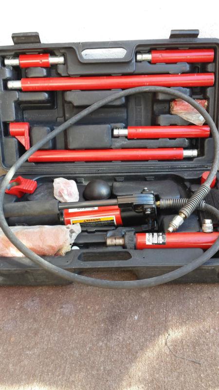 Snap-on autobody porta-power set ya-310-a,made in the u.s.a. little use
