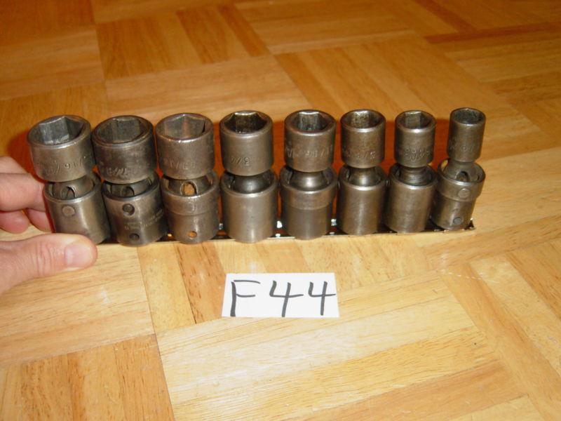 Buy MAC TOOLS 8 PIECE 1/2 DRIVE SAE. SHALLOW IMPACT SWIVEL SOCKET SET 1